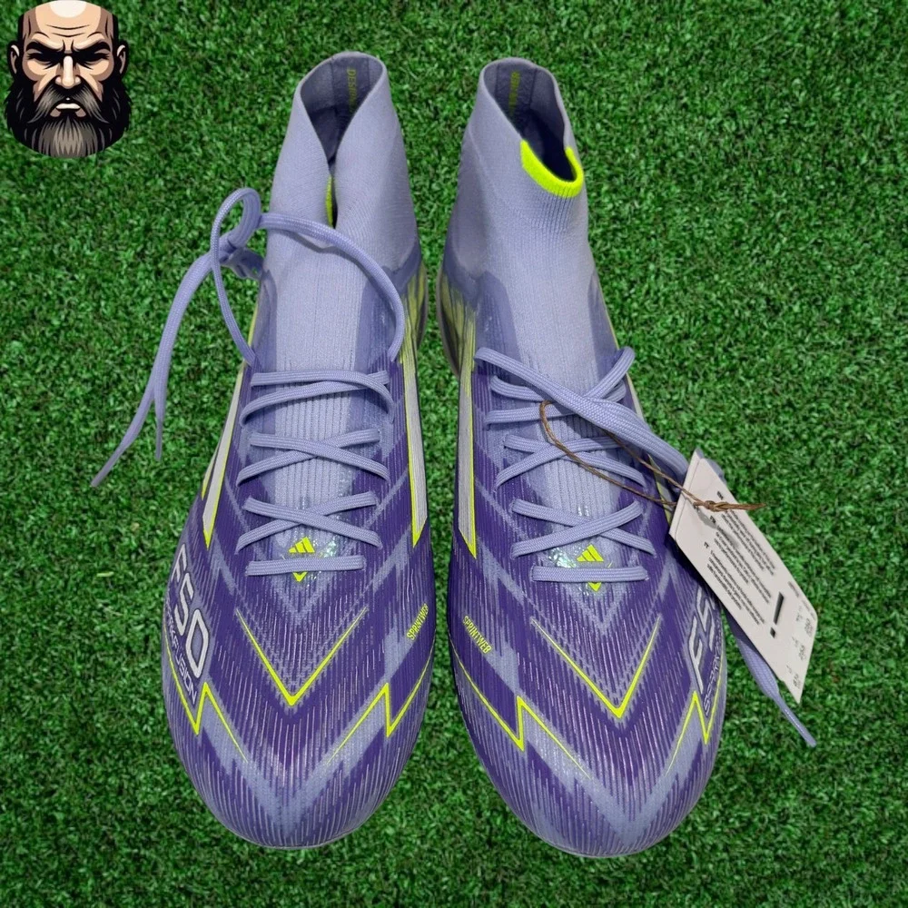 Adidas F50 Sparkfusion Elite Mid FG AG Soccer Cleats JH7648 Women's Size 8.5